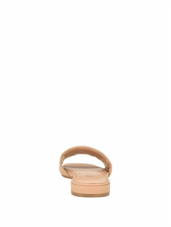 Women GUESS Sandals Tamed Triangle Sandals Light Natural 110