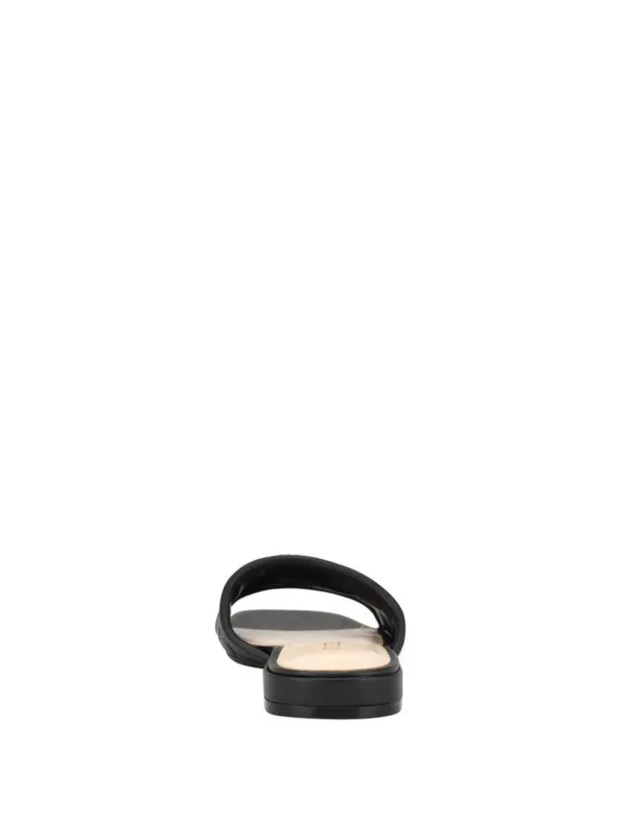 Women GUESS Sandals Tameli Icon Slide Sandals Black 001