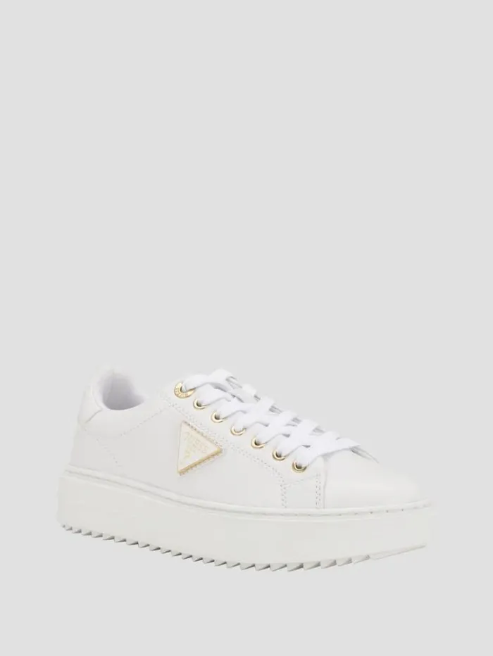 Women GUESS Sneakers Denesa LowTop Sneakers White
