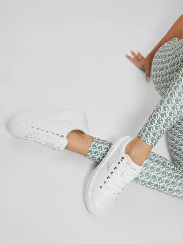 Women GUESS Sneakers Denesa LowTop Sneakers White