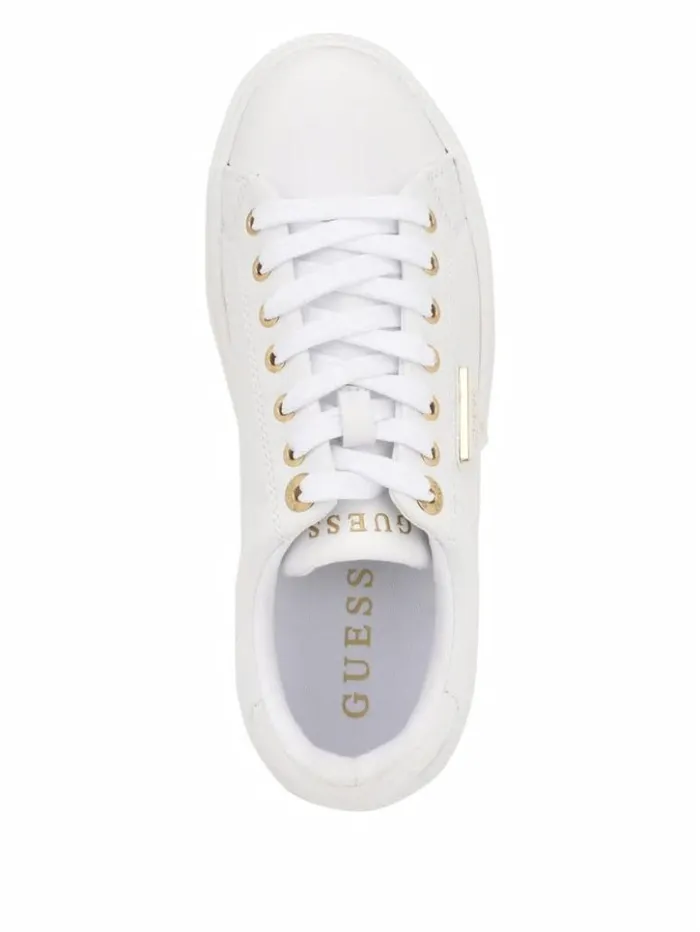 Women GUESS Sneakers Denesa LowTop Sneakers White