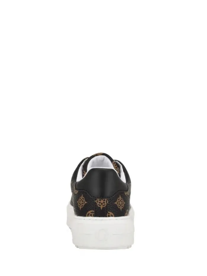 Women GUESS Sneakers Denesa Peony LowTop Sneakers Medium Brown