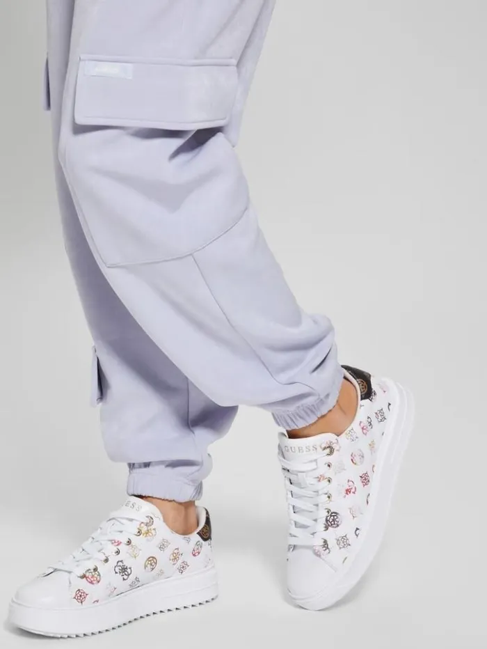 Women GUESS Sneakers Denesa Peony LowTop Sneakers Multi