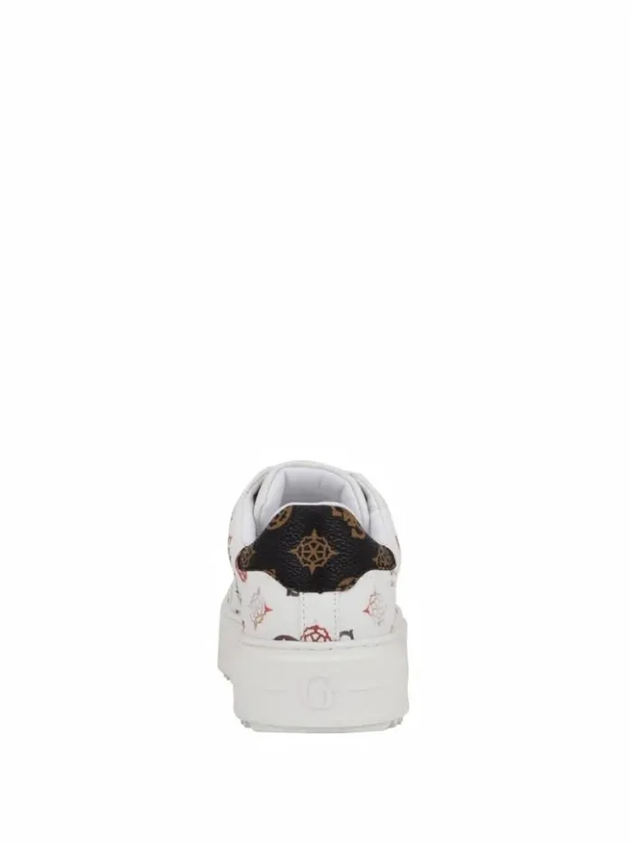 Women GUESS Sneakers Denesa Peony LowTop Sneakers Multi