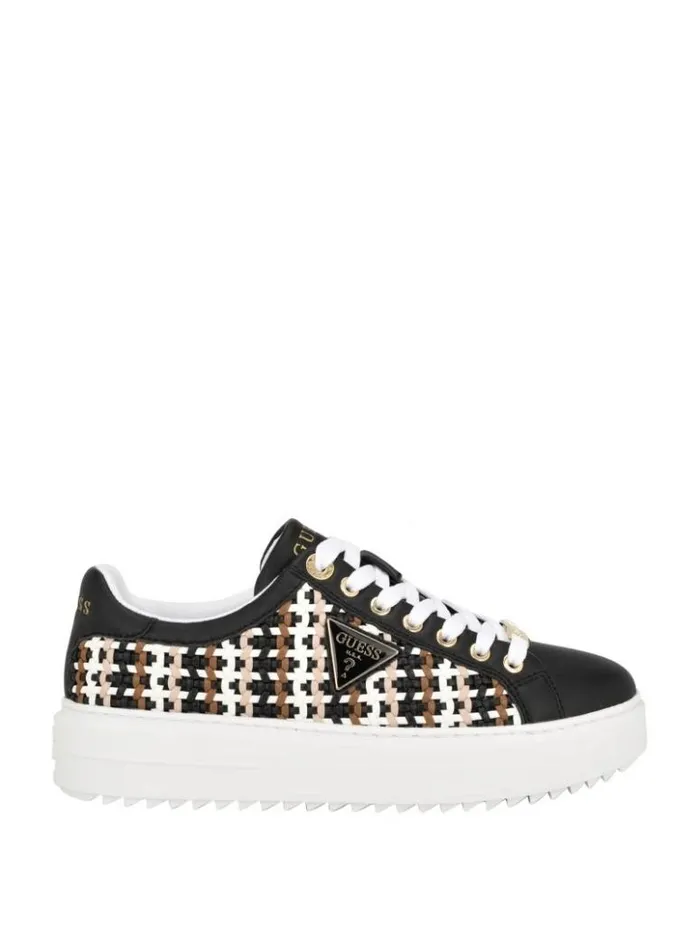Women GUESS Sneakers Detwist LowTop Sneakers Black 001