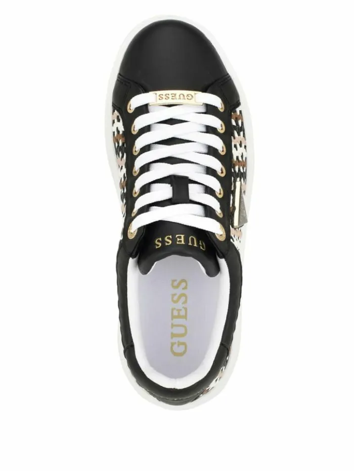 Women GUESS Sneakers Detwist LowTop Sneakers Black 001