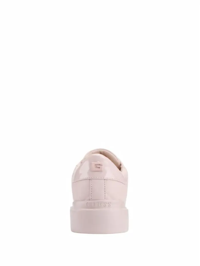 Women GUESS Sneakers Hilan Quilted LowTop Sneakers Light Pink 680