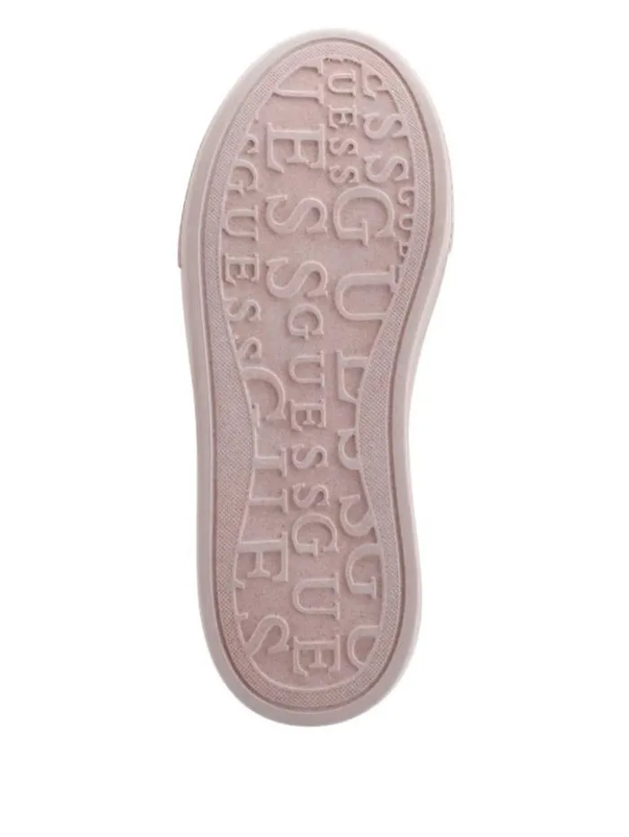 Women GUESS Sneakers Hilan Quilted LowTop Sneakers Light Pink 680
