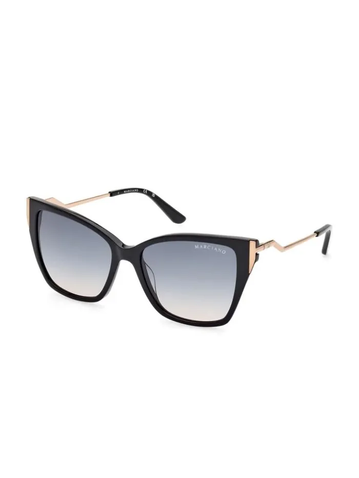 Women GUESS Sunglasses Georgina CatEye Sunglasses Black