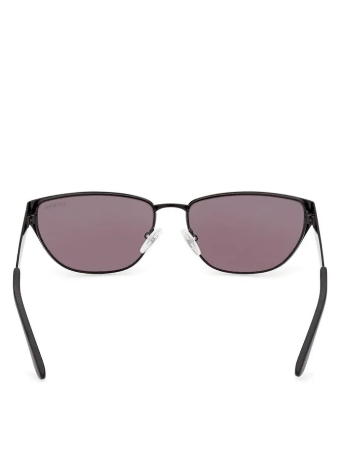 Women GUESS Sunglasses Gia Metal CatEye Sunglasses Black