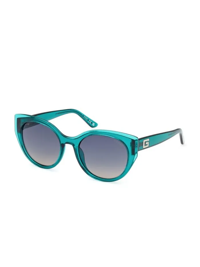 Women GUESS Sunglasses Round Lucite Sunglasses 96p Green