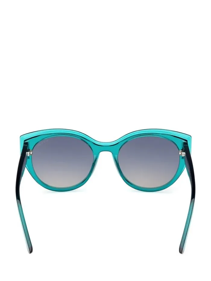 Women GUESS Sunglasses Round Lucite Sunglasses 96p Green