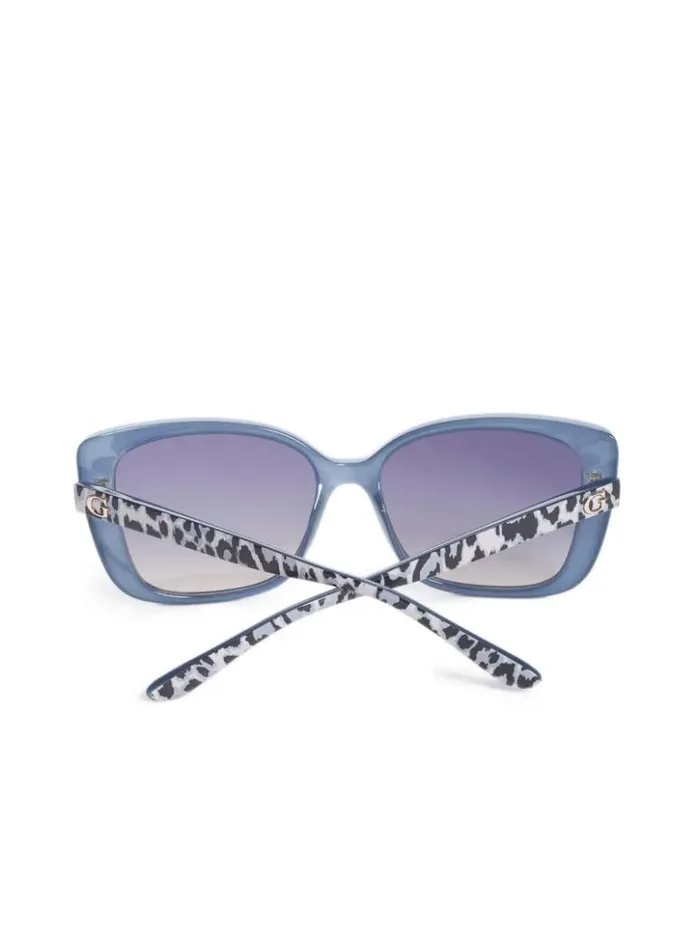 Women GUESS Sunglasses Scarlett Square Sunglasses Grey