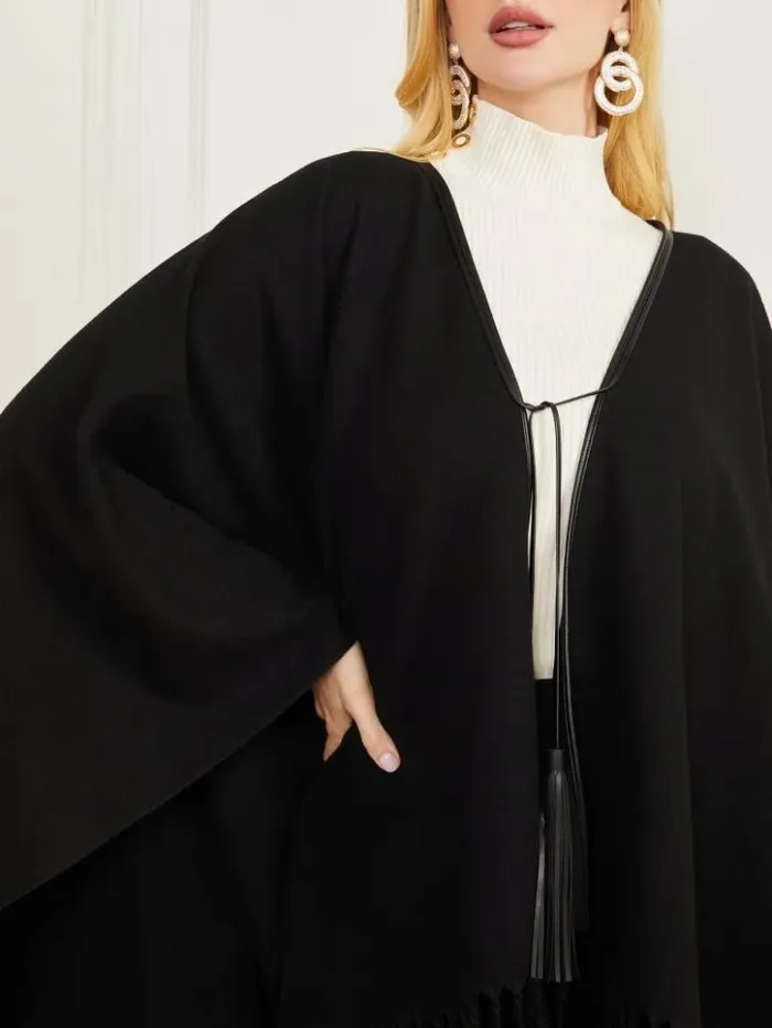 Women GUESS Sweaters and Knits Kelly CoverUp Black