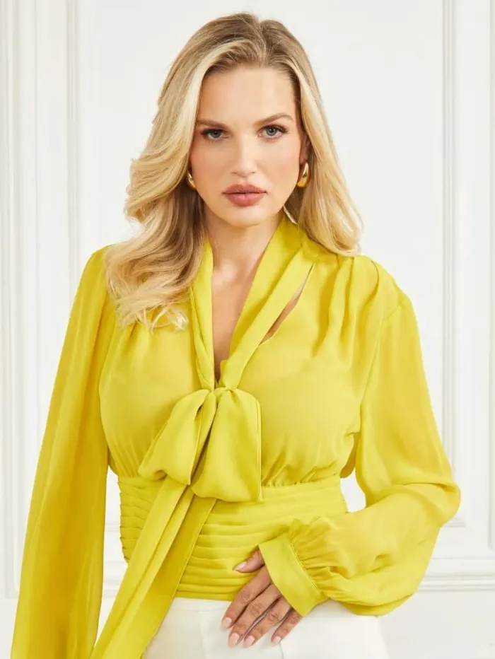 Women GUESS Tops Tamara Blouse Kamikazee