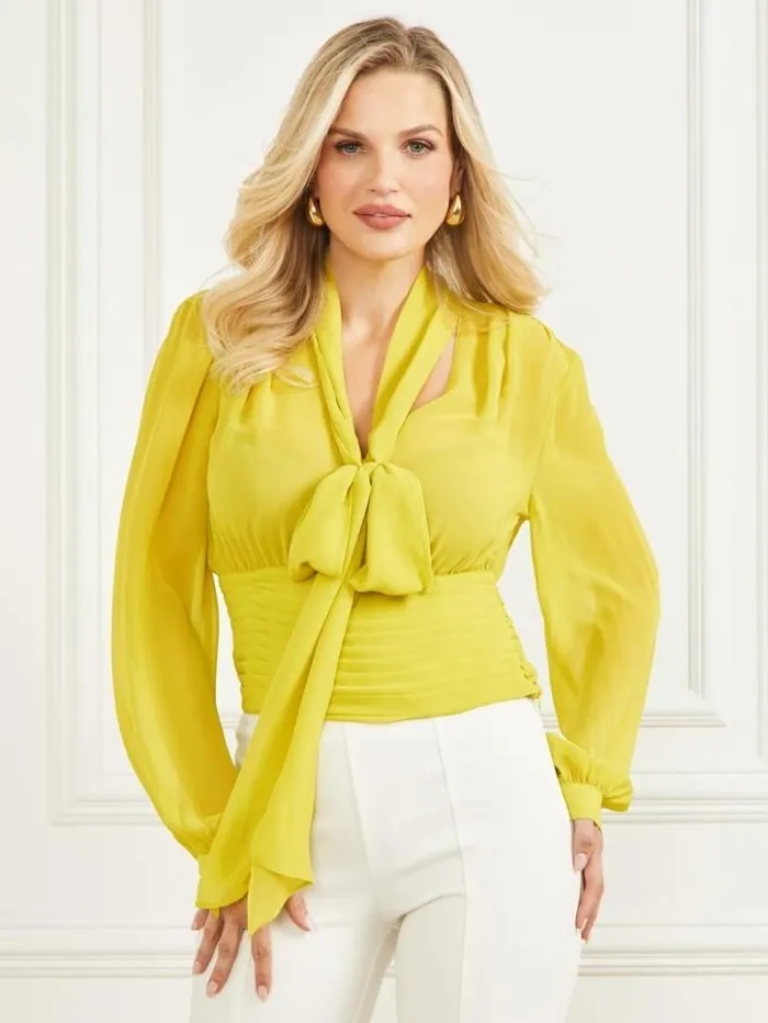 Women GUESS Tops Tamara Blouse Kamikazee