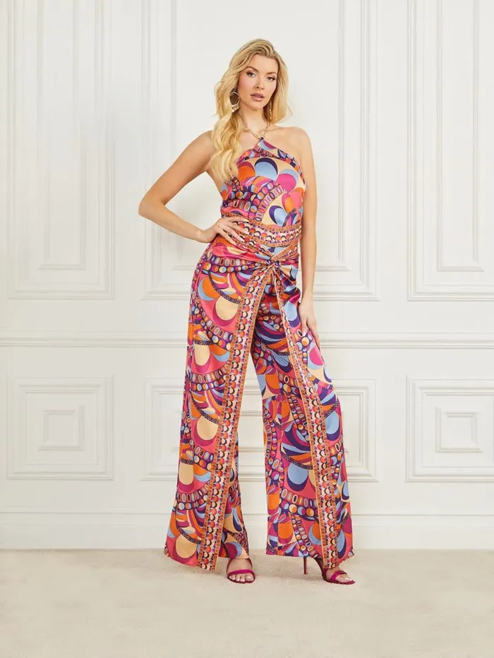 Women Gypset Scarf Top Tulum Print Marciano Tops And Sweaters Women Gypset Scarf Top Tulum Print Marciano Tops And Sweaters