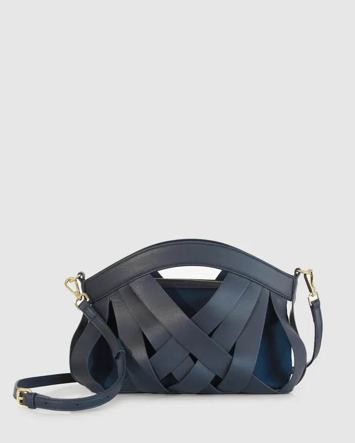 Women Handbags Belle and Bloom One More Night Crossbody Bag 8211 Navy