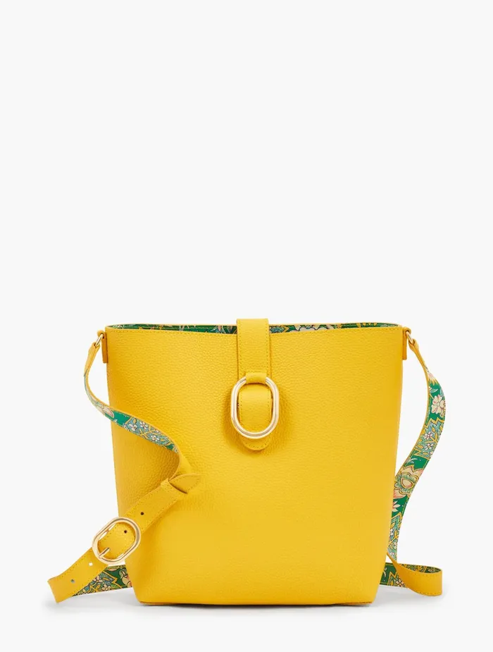 Women Handbags Talbots Leather Bucket Bag Sunshine