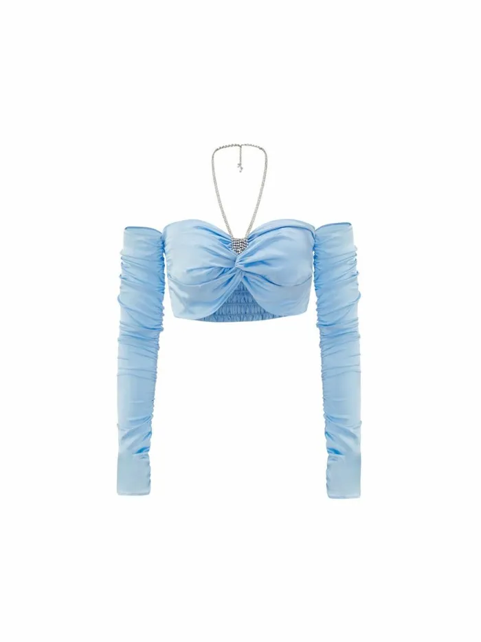 Women Havannah Diamond Halter Nana Jacqueline Tops