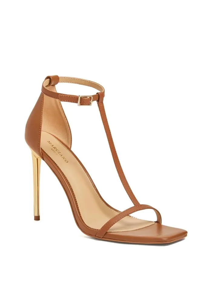Women Heeled TStrap Sandal Woodland Multi Marciano Shoes