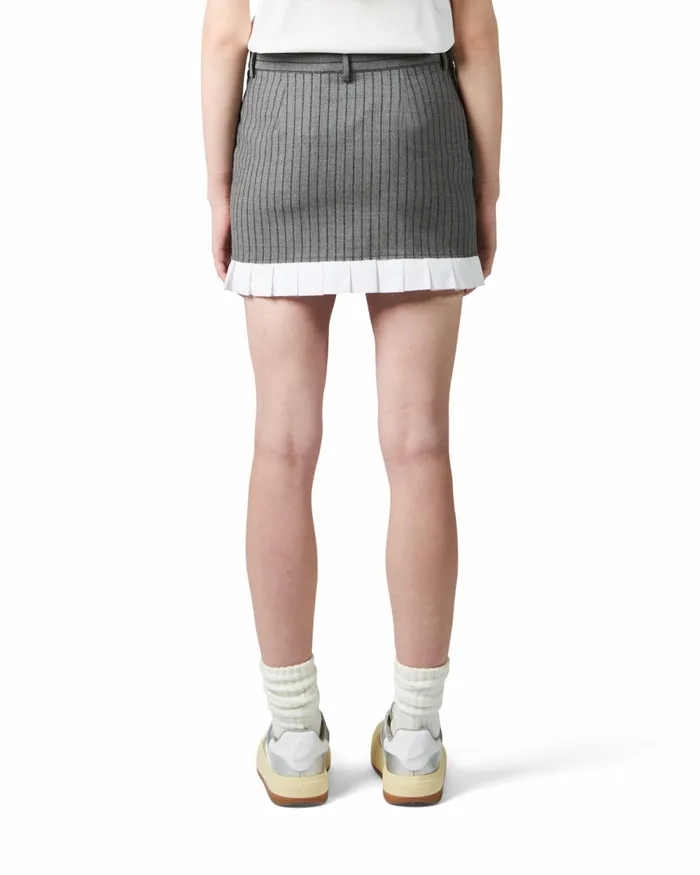 Women High Waist Skirt 8211 Grey Paris Philippe Model Paris Skirts And Dresses
