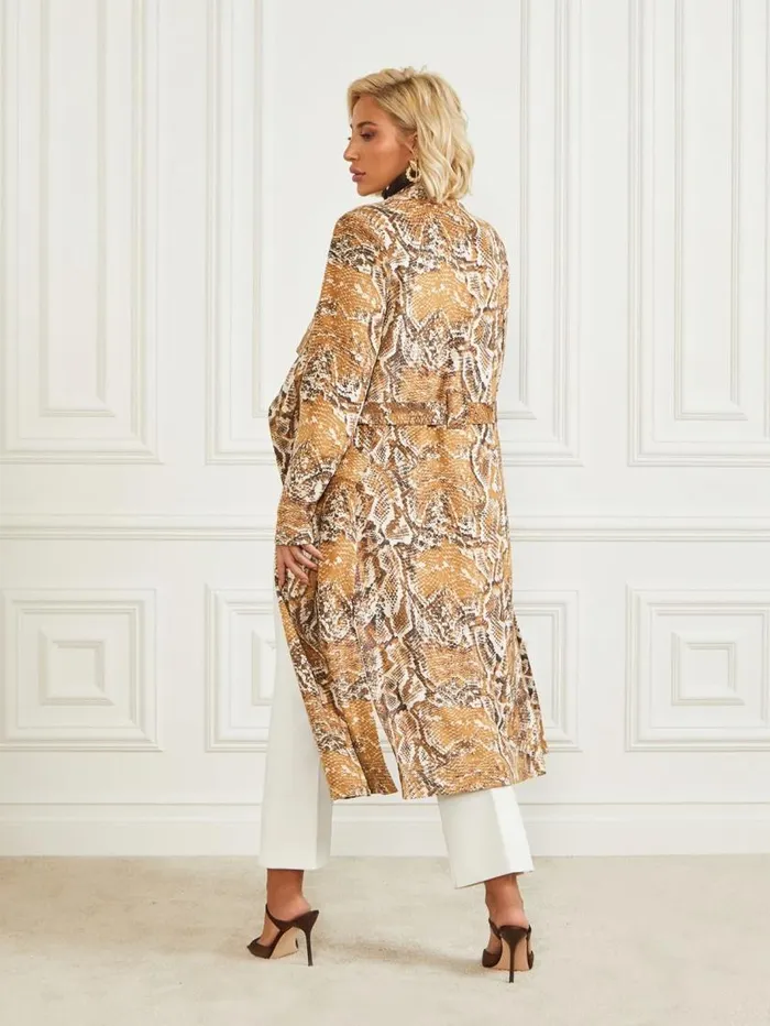 Women Hudson Snakeskin Printed CoverUp Secret Skin Print Marciano Jackets Women Hudson Snakeskin Printed CoverUp Secret Skin Print Marciano Jackets