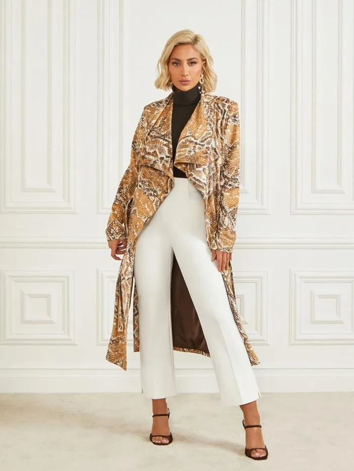 Women Hudson Snakeskin Printed CoverUp Secret Skin Print Marciano Jackets Women Hudson Snakeskin Printed CoverUp Secret Skin Print Marciano Jackets