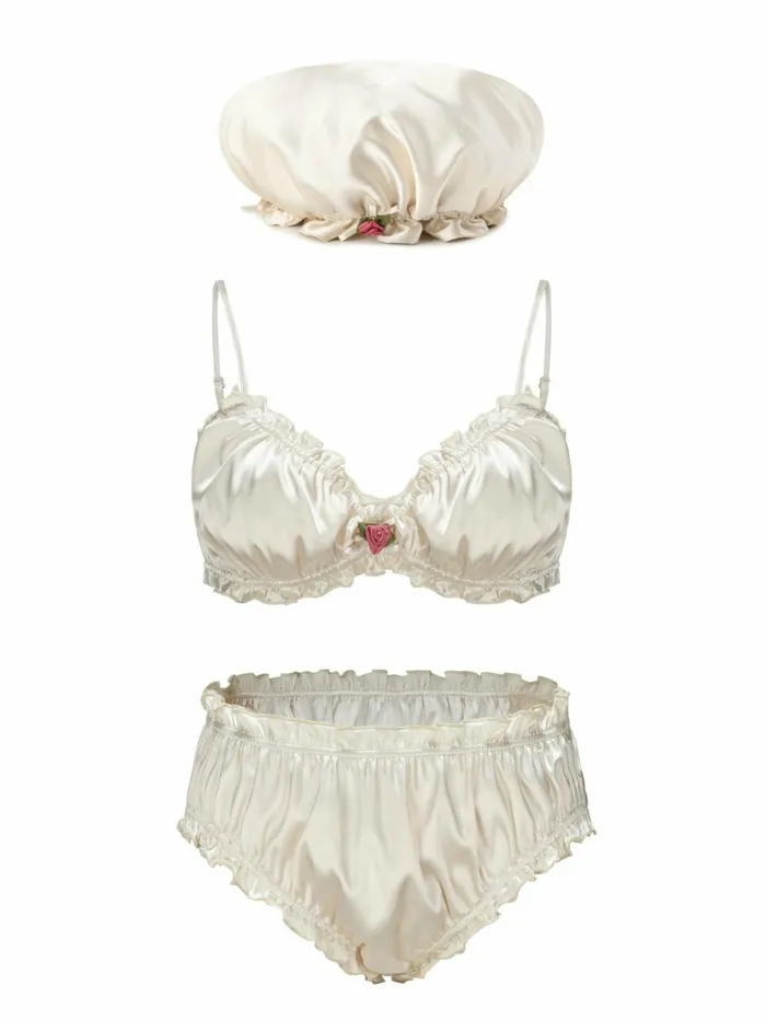 Women Isabella Silk Intimates Set Nana Jacqueline Intimates Loungewear