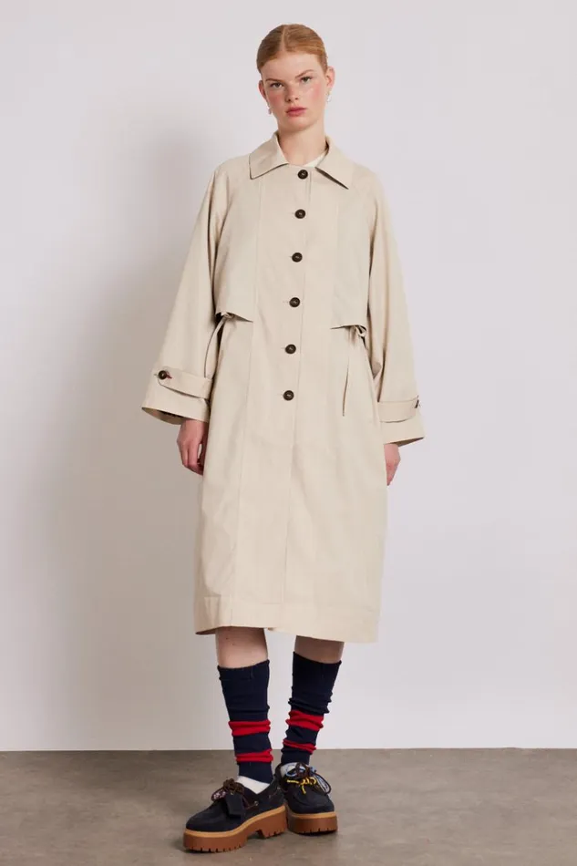 Women Jackets and Coats Damson Madder Preorder Camille Trench