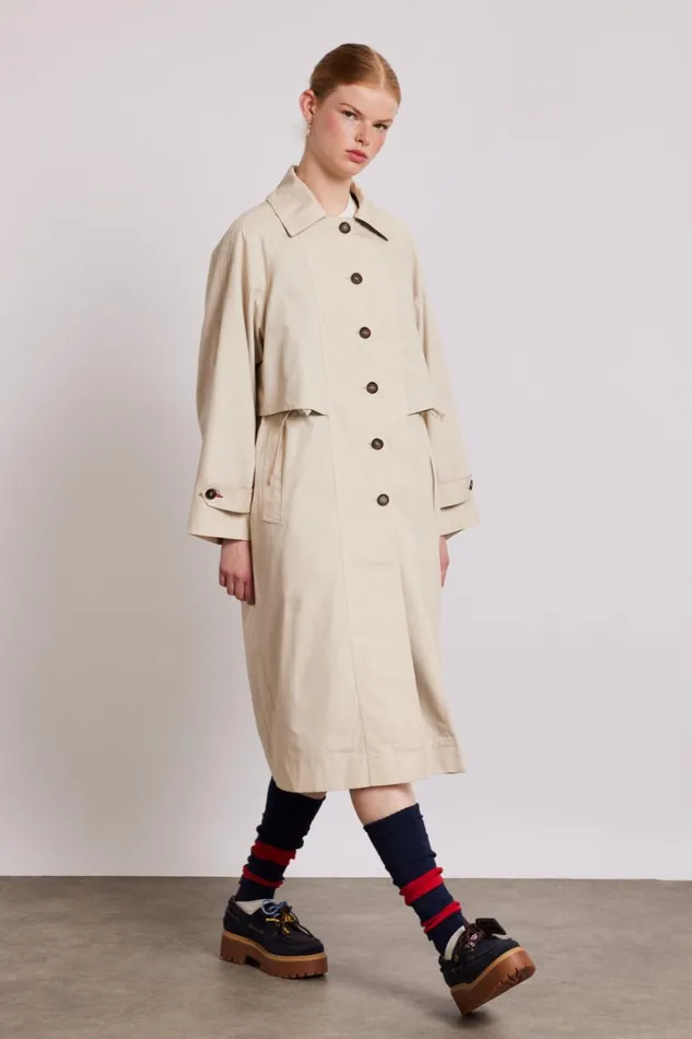 Women Jackets and Coats Damson Madder Preorder Camille Trench