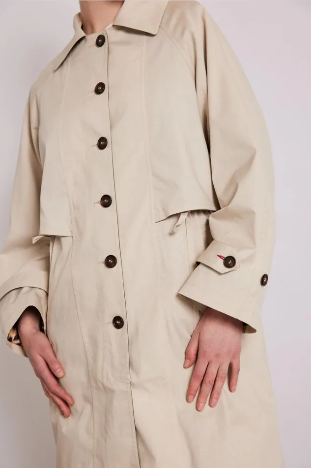 Women Jackets and Coats Damson Madder Preorder Camille Trench