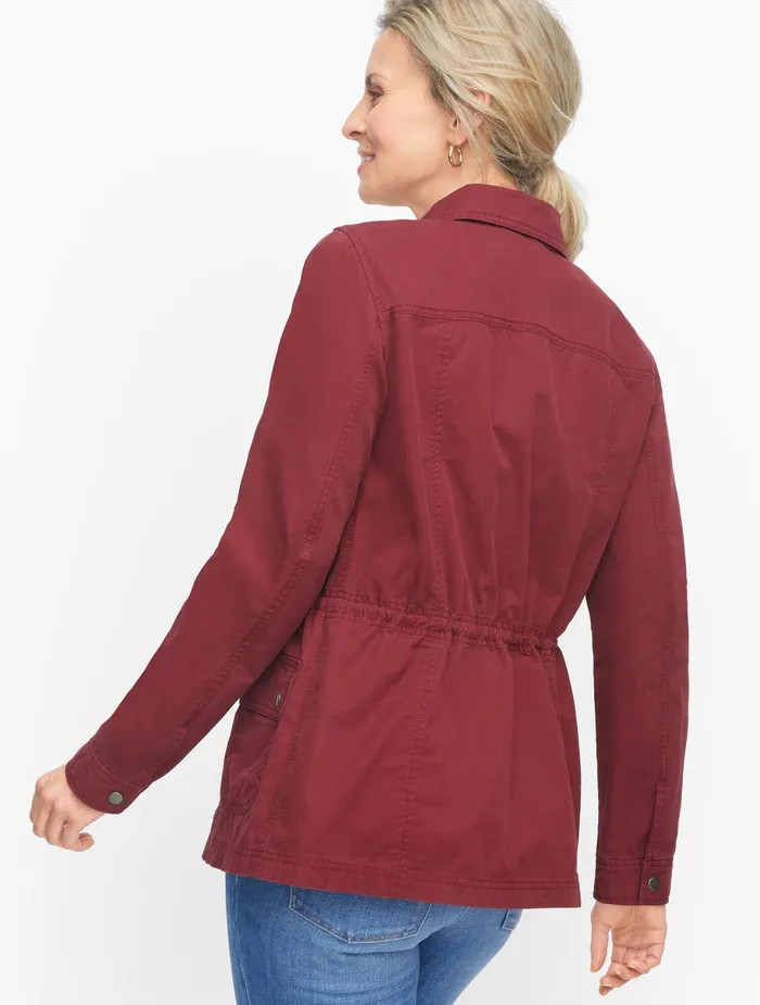 Women Jackets And Blazers Talbots Safari Jacket Shiraz