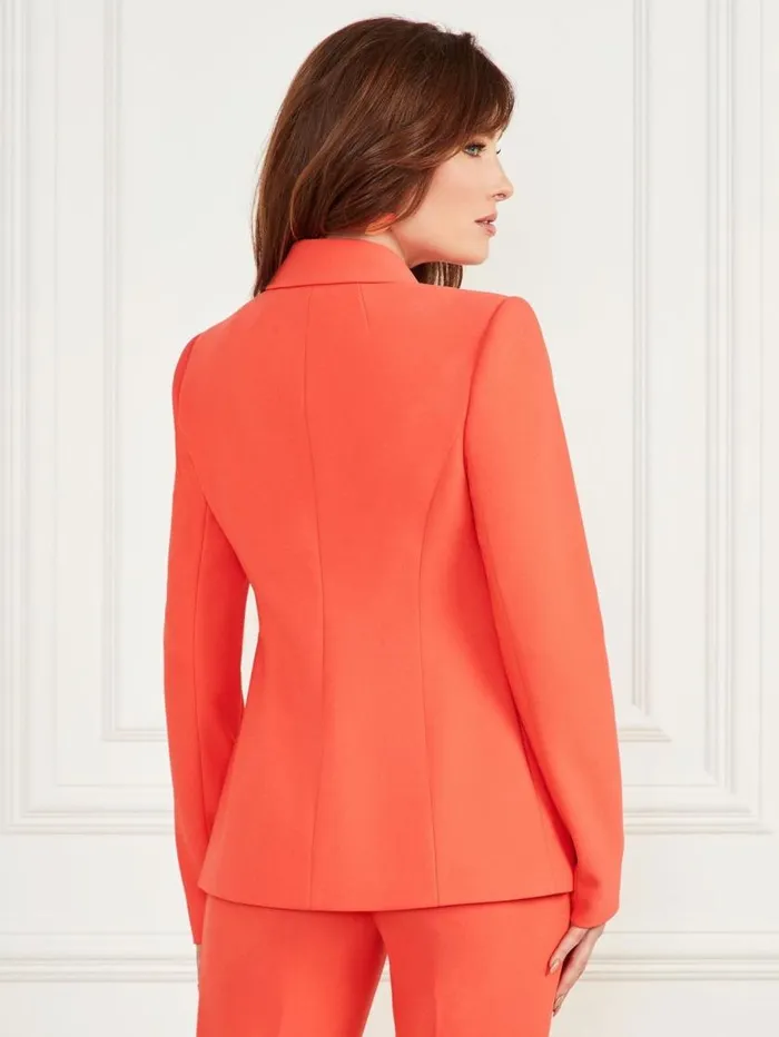 Women Jacqueline Blazer Vivacious Coral Marciano Jackets Women Jacqueline Blazer Vivacious Coral Marciano Jackets