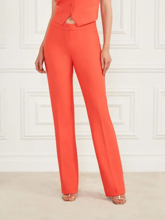 Women Jacqueline Pant Vivacious Coral Marciano Bottoms