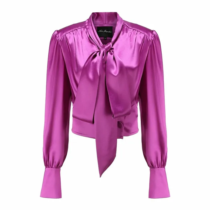 Women Jayna Purple Blouse Nana Jacqueline Tops
