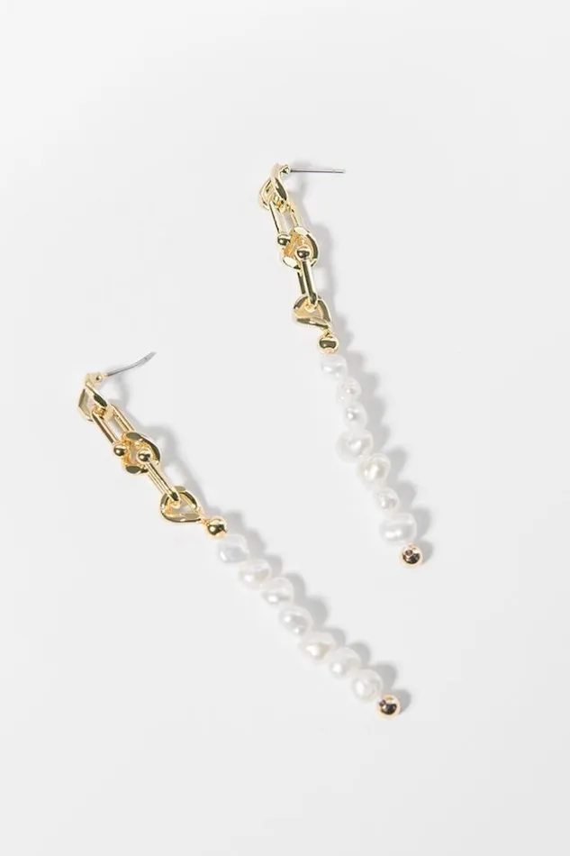 Women Jewellery Cupshe Sun Kiss Pearls Earrings Multicolor