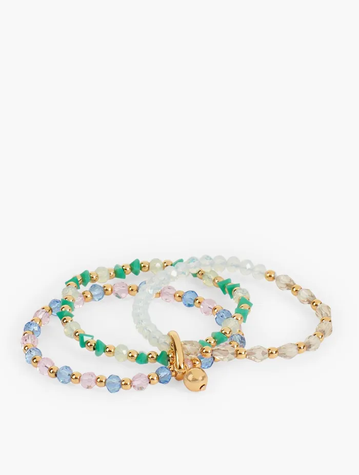 Women Jewelry Talbots Beadkeeper Stretch Bracelet Florida Keys Multi