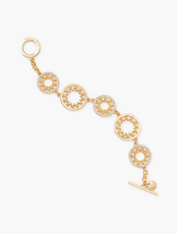 Women Jewelry Talbots Crystal Rings Bracelet Crystalgold