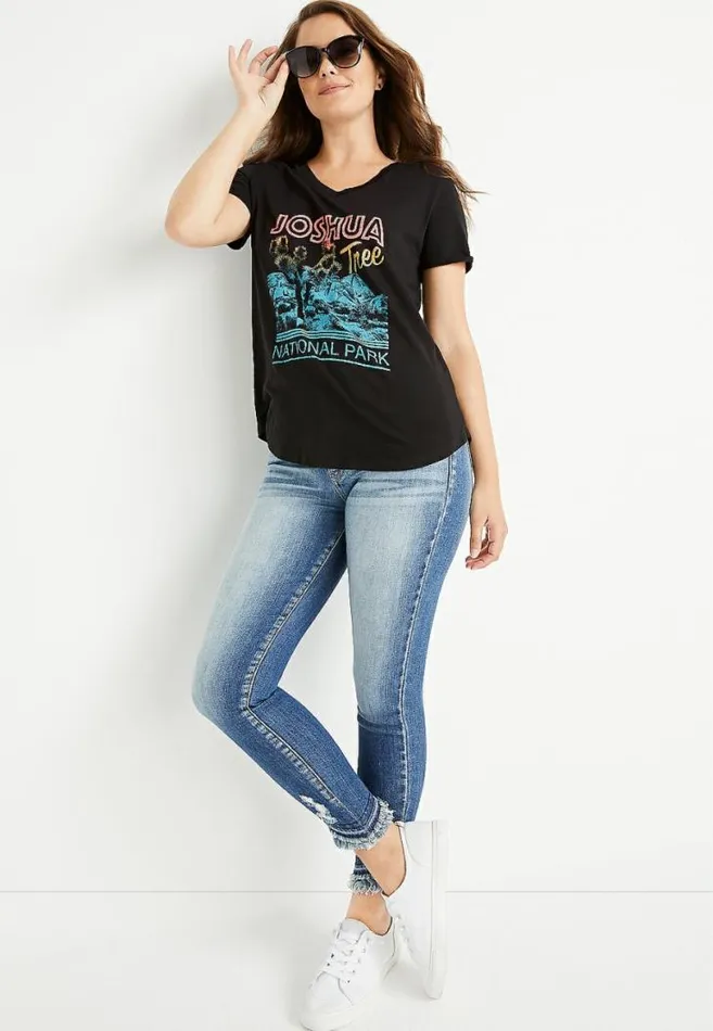 Women Joshua Tree National Park Graphic Tee Maurices Tops