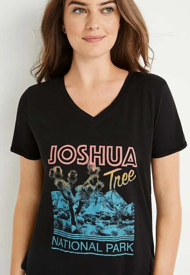 Women Joshua Tree National Park Graphic Tee Maurices Tops