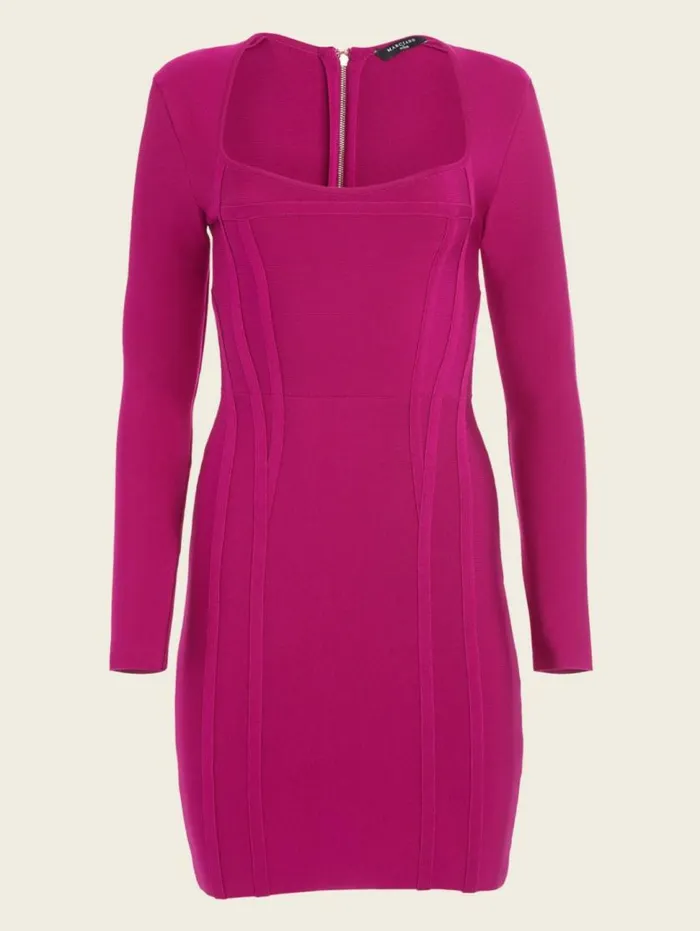 Women Kagan Bandage Dress Red Rose Marciano Dresses Women Kagan Bandage Dress Red Rose Marciano Dresses