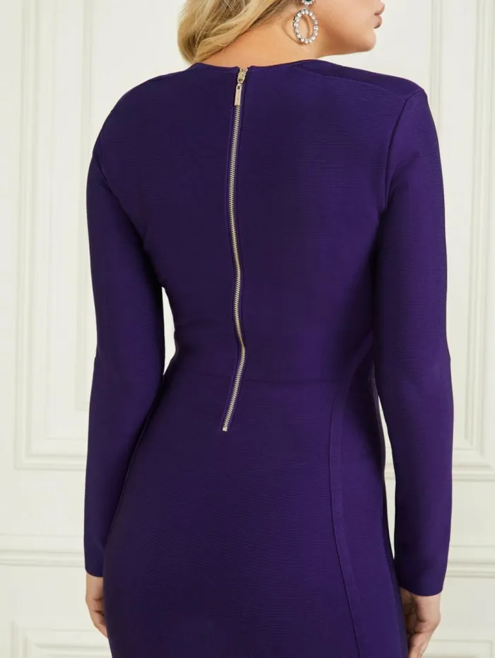 Women Kagan Bandage Dress Satellite Purple Marciano Dresses Women Kagan Bandage Dress Satellite Purple Marciano Dresses
