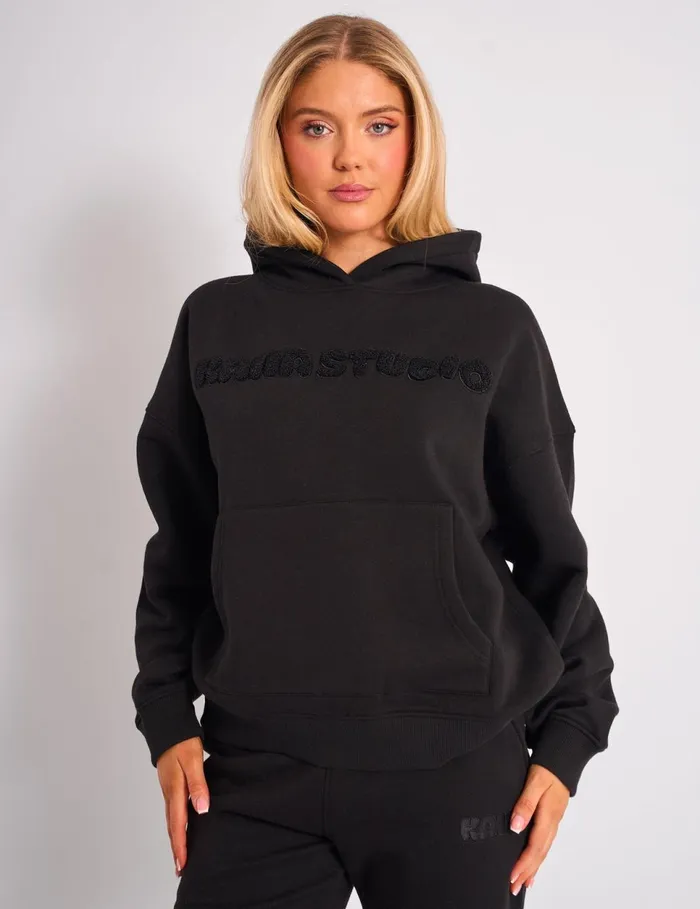 Women Kaiia Bubble Borg Oversized Hoodie Black Black Public Desire Sweatshirt and Hoodies Women Kaiia Bubble Borg Oversized Hoodie Black Black Public Desire Sweatshirt and Hoodies