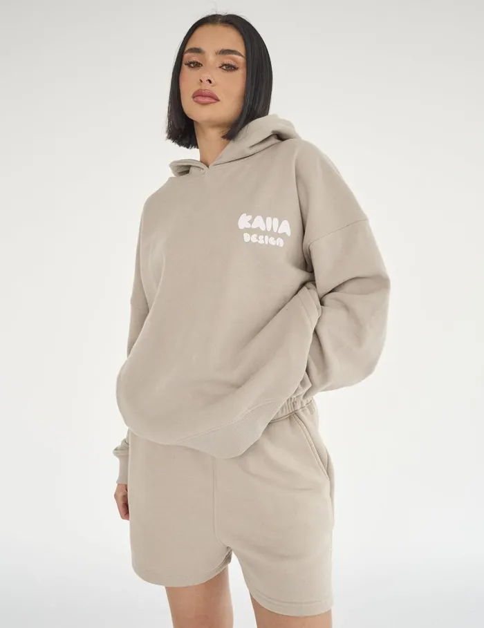 Women Kaiia Design Bubble Print Oversized Hoodie Stone Stone Public Desire View All Clothing Women Kaiia Design Bubble Print Oversized Hoodie Stone Stone Public Desire View All Clothing