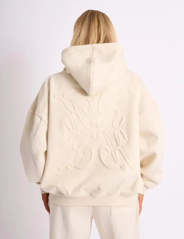 Women Kaiia Logo Embossed Oversized Hoodie Cream Cream Public Desire Sweatshirt and Hoodies Women Kaiia Logo Embossed Oversized Hoodie Cream Cream Public Desire Sweatshirt and Hoodies