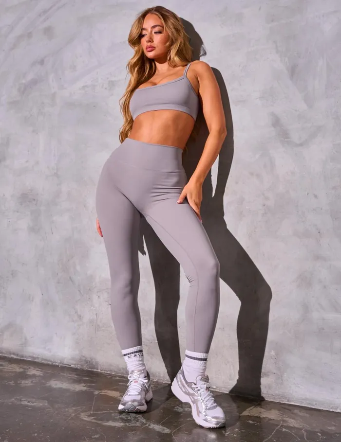 Women Kaiia Sculpt Leggings Mauve Mauve Public Desire Sculpt and Reset