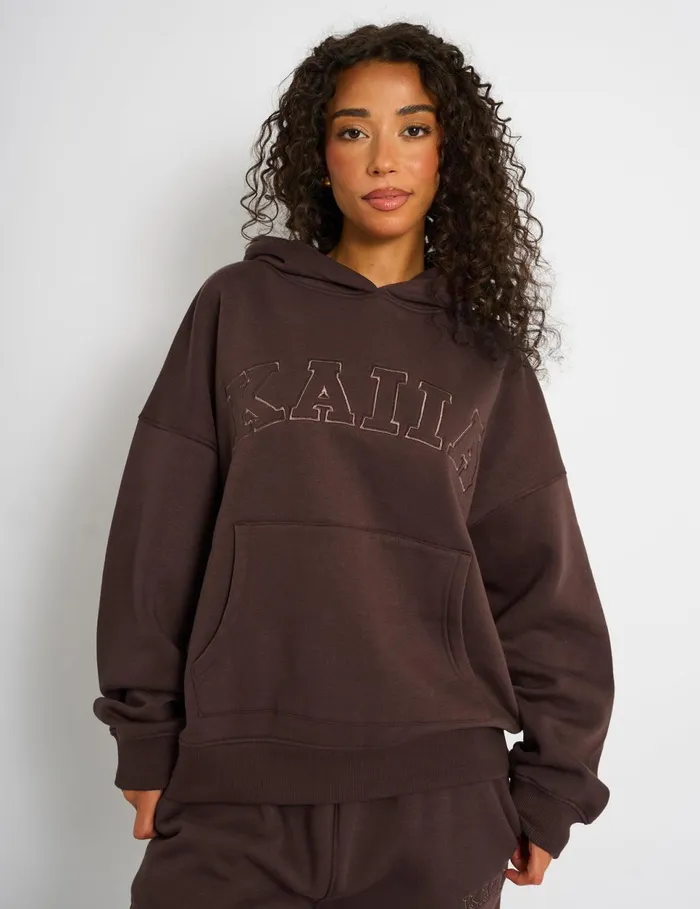 Women Kaiia Slogan Oversized Hoodie Mocha Mocha Public Desire Sweatshirt and Hoodies Women Kaiia Slogan Oversized Hoodie Mocha Mocha Public Desire Sweatshirt and Hoodies