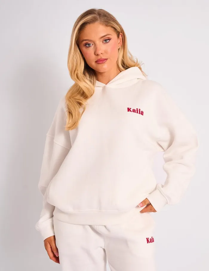 Women Kaiia Studio Cherry Graphic Oversized Hoodie Cream and Red Red Public Desire Sweatshirt and Hoodies Women Kaiia Studio Cherry Graphic Oversized Hoodie Cream and Red Red Public Desire Sweatshirt and Hoodies