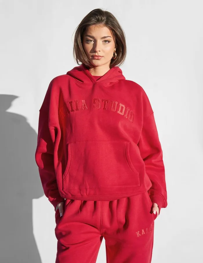Women Kaiia Studio Oversized Hoodie Red Red Public Desire Sweatshirt and Hoodies Women Kaiia Studio Oversized Hoodie Red Red Public Desire Sweatshirt and Hoodies
